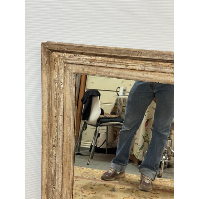 Rustic Pine Wood Wall Mirror For Sale In San Francisco - Image 6 of 12