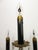 Vintage ornate brass Five Arm Spanish Candelabra Table Lamp with cut glass prisms. The lamp is currently working, as you...