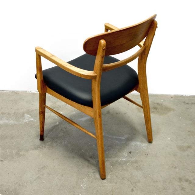 Lane “Acclaim” Walnut & Ash Armchair For Sale - Image 9 of 14