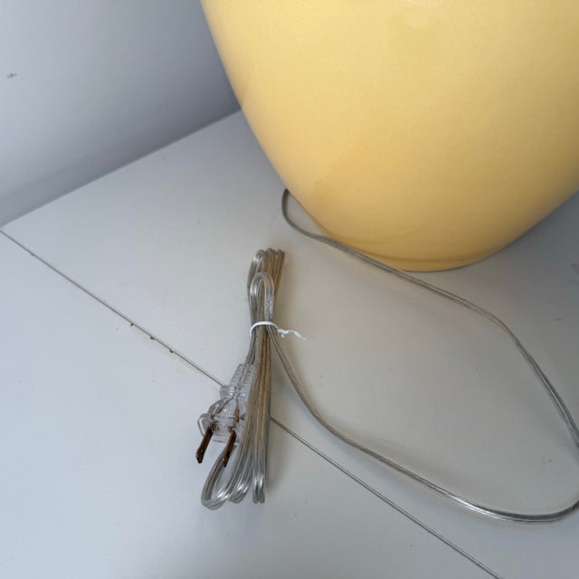 1980s Vanguard Pottery Double Handle Jug Table Lamp For Sale In Charleston - Image 6 of 6