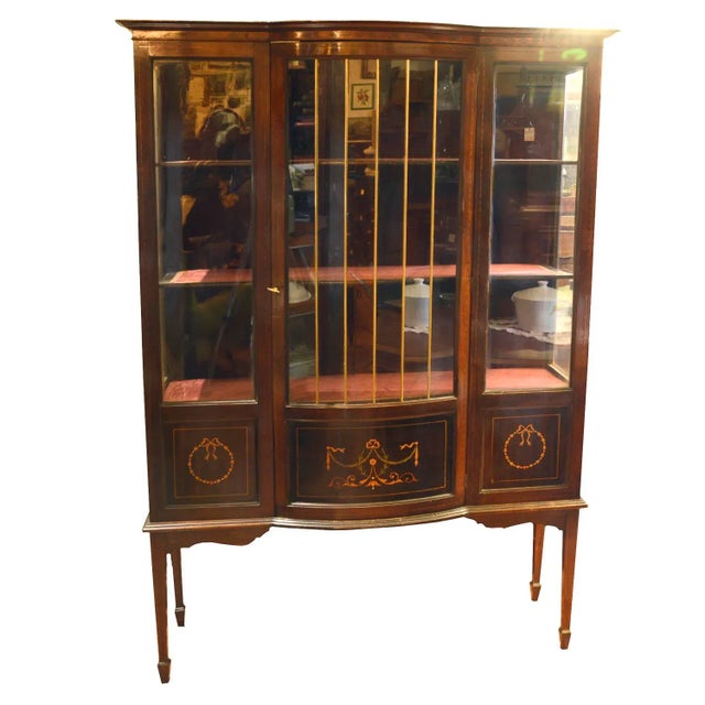 Antique Victorian Mahogany Cabinet For Sale - Image 10 of 18