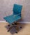 1990s Turquoise Desk Swivel Chair, 1990s For Sale - Image 5 of 6