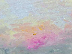 Original Landscape Impressionist Abstract Canvas Art Painting