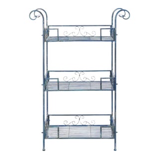 Noreen 3 Tier Shelf - Mossy Blue For Sale