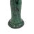 Moroccan Tamegroute Glazed Candlestick Holder For Sale - Image 4 of 7