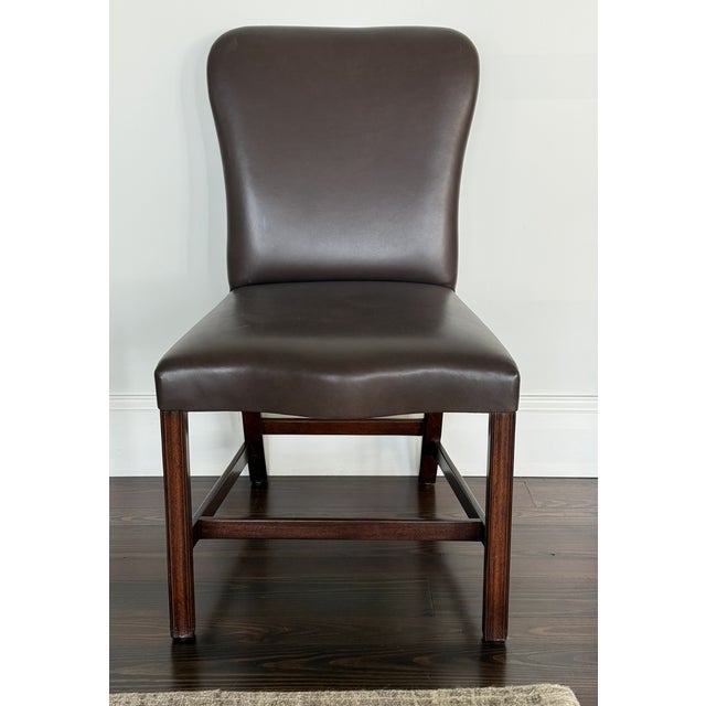 Chippendale 8 Rose Tarlow Melrose House Dining Side Chairs For Sale - Image 3 of 10