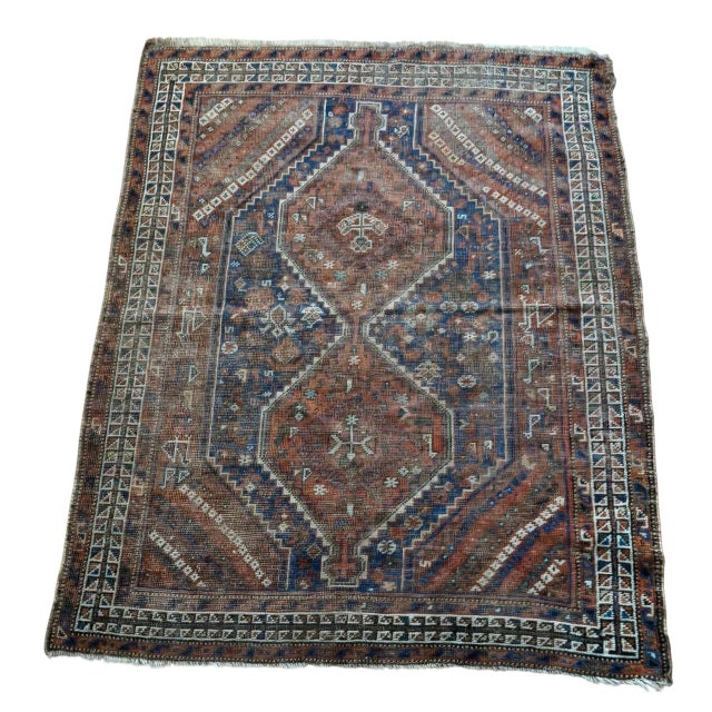 Antiques Caucasian Shirvan Medallion Rug, 1890s For Sale - Image 9 of 9