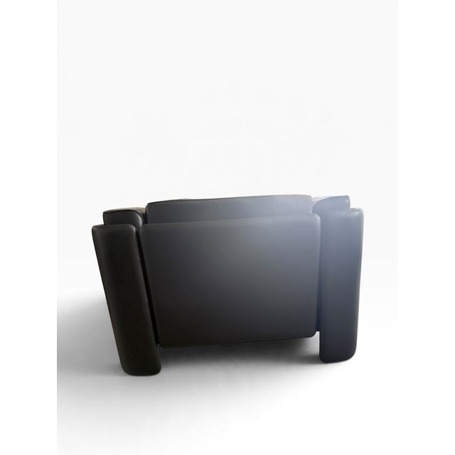 Animal Skin Le Capannelle Chairs by Tito Agnoli for Poltrona Frau, 1980s, Set of 2 For Sale - Image 7 of 13