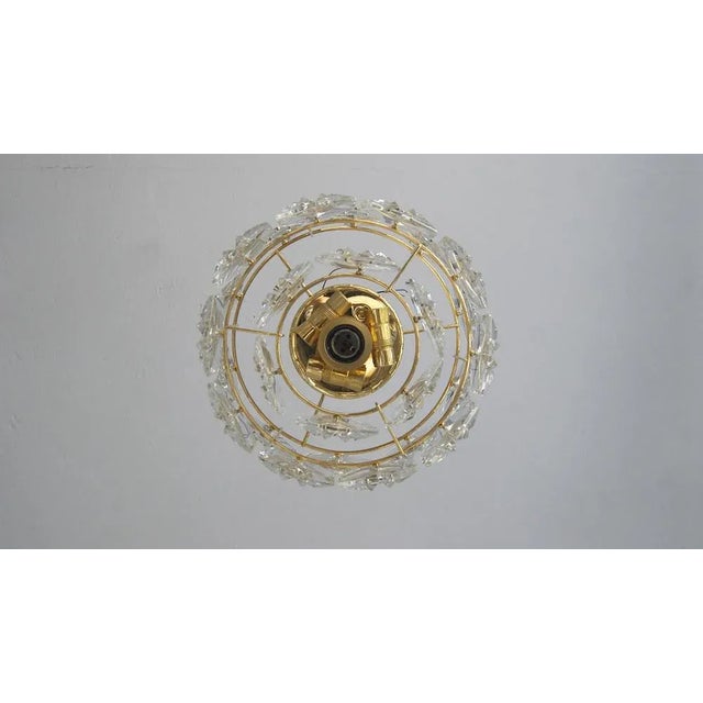 German Chandelier Royal Kristall from Kinkeldey, 1960s For Sale - Image 6 of 11