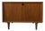 Vintage Danish Teak Drop Door Cabinet For Sale