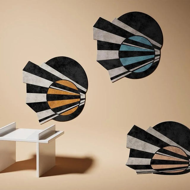 Not Yet Made - Made To Order Tapis Shaped #26 Modern Eclectic Rug by TAPIS Studio, 2010s For Sale - Image 5 of 6