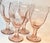 Icy Pink Goblets- Set of Four For Sale - Image 10 of 10