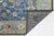 Modern 14x20 Hand-Knotted Modern Oushak Style Wool Rug in Indigo Blue & Earthy Motifs For Sale - Image 3 of 12