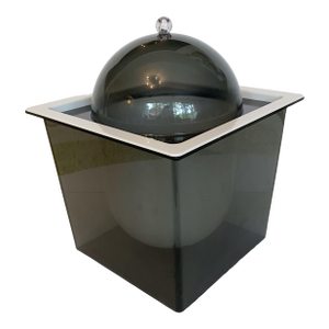 Vintage Thermalane Space Age Acrylic Bubble Dome Ice Bucket