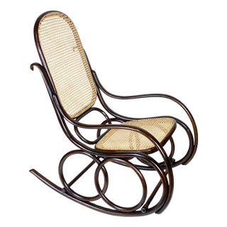 Rocking Chair by Jacob & Josef Kohn, 1900 For Sale