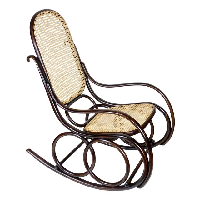 Rocking Chair by Jacob & Josef Kohn, 1900 For Sale