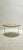 Wood Carlo Malnati Post-Modern Italian Gold Abstract Print Side Table Oval 80s 90s For Sale - Image 7 of 15