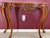 Mid-Century French Rococo Console Table & Matching Wall Mirror Set – Hand-Painted & Signed by H. Breckelschmidt For Sale - Image 10 of 10