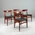 W2 Chairs in Teak by Hans J. Wegner for C.M. Madsen, Denmark, 1960s, Set of 4 For Sale - Image 10 of 10