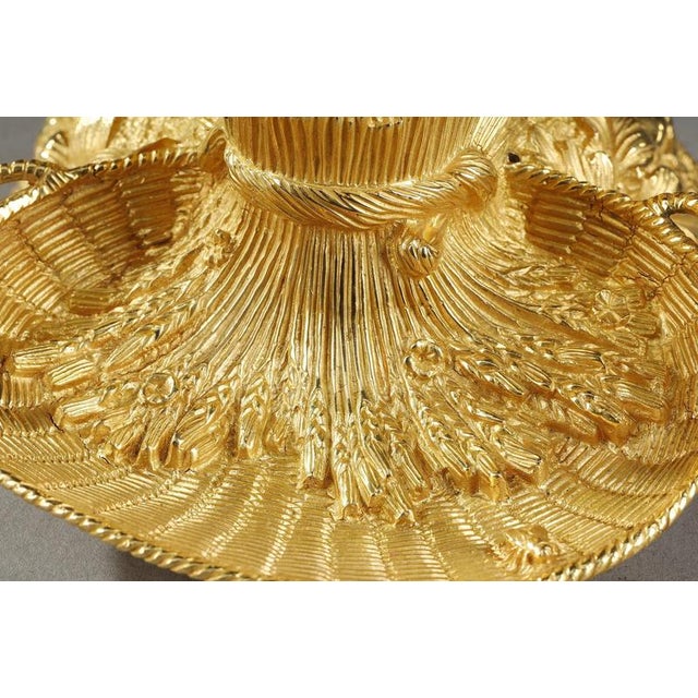 Antique Gilt Bronze Inkwell, 1820 For Sale - Image 12 of 18