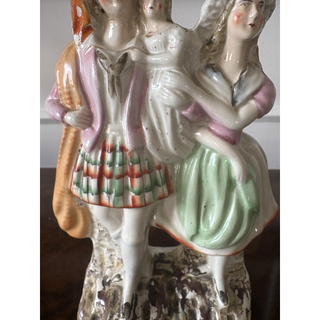 Antique Victorian Staffordshire Figure, 1880s For Sale - Image 9 of 11