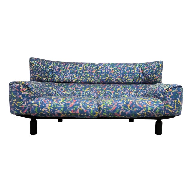 Model Bull 2-Seater Sofa by Gianfranco Frattini for Cassina, 1970s For Sale