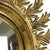 Large Gold Leaf Gilt Wood Sunburst Mirror, 1950s For Sale - Image 14 of 18