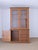 English Antique English Oak Glazed Bookcase | Circa 1910 For Sale - Image 3 of 12