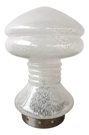 Murano Glass Mushroom Table Lamp, Italy, 1970s