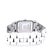 Baume & Mercier Stainless Steel Hampton Diamond Watch 22mm For Sale - Image 6 of 14
