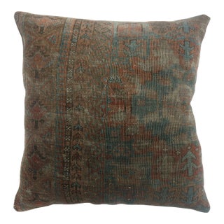 Tribal Antique Rug Pillow For Sale