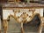 Early 18th Century Painted Italian Console Table With Rouge Royal Marble Top For Sale - Image 11 of 13