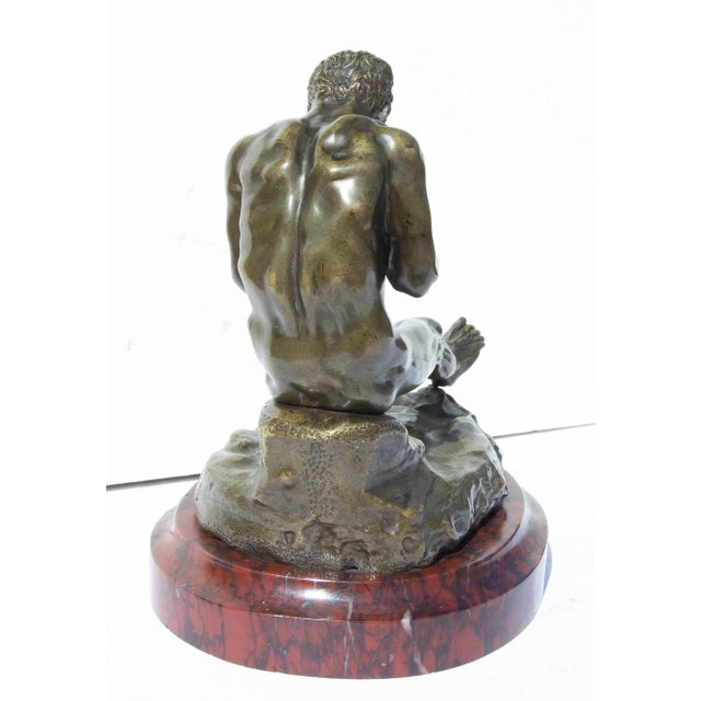19th Century Bronze Sculpture "The Letter" For Sale In Rochester - Image 6 of 7