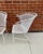 Metal 1960s Set of 4 Attributed Woodard Salterini MCM Barrel Back Patio Dining Chairs For Sale - Image 7 of 11