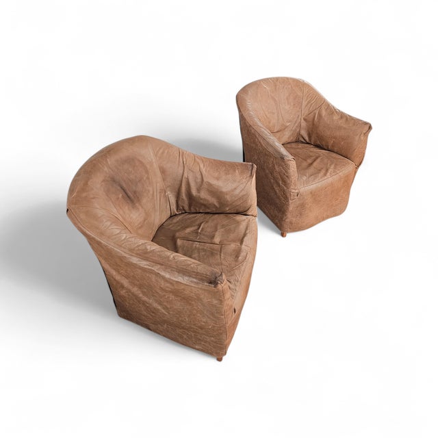Doralice Lounge Chairs by Antonio Citterio, 1980s, Set of 2 For Sale - Image 14 of 16