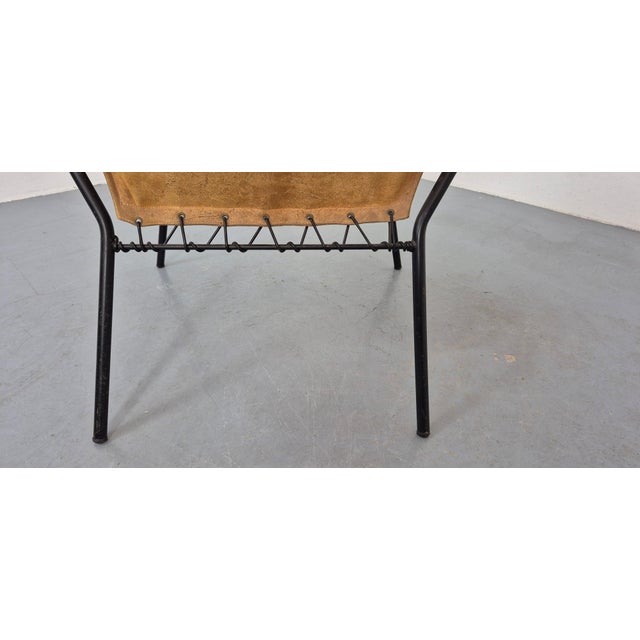 Sueded Balloon Chair by Hans Olsen for Lea Furniture, Denmark, 1950s For Sale - Image 14 of 18