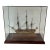 Alan Burghart Scale Model of HMS Rose 1757 Wooden Ship Display Case Handmade For Sale