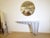 Vintage Dressing Table with Gold Trim and Mirror, 1950s For Sale - Image 6 of 12