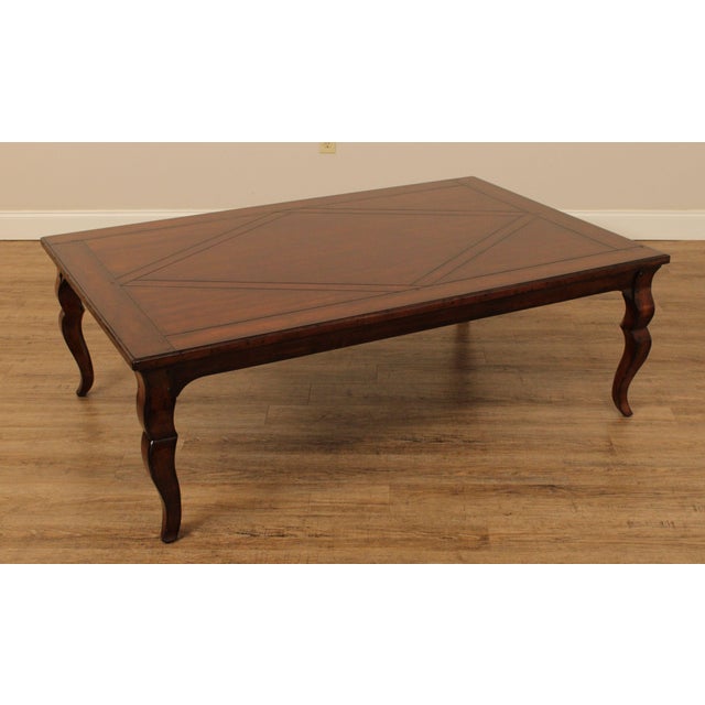 Woodbridge Furniture Co. Rectangular Provincial Coffee Coctail Table