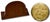 Fine Vintage Mid 20th Century Brass & Mahogany Ships Barometer & Thermometer by Esteemed Boston Maker "Chelsea" For Sale - Image 16 of 18