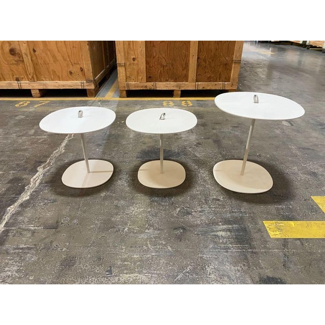 Modern Set of Three Paola Lenti Strap Tables For Sale - Image 3 of 4