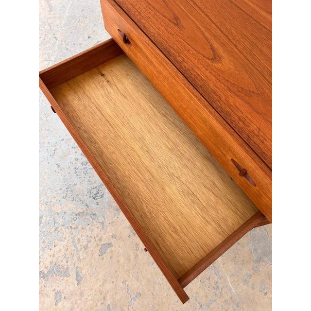 Wood Teak Chest of Drawers by H. W. Klein for Bramin For Sale - Image 7 of 11