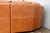 Animal Skin Vintage Gamma Arredamenti Italian Leather Sectional Sofa | Modular Corner Sofa | Cognac Tan Leather | Made in Italy For Sale - Image 7 of 18