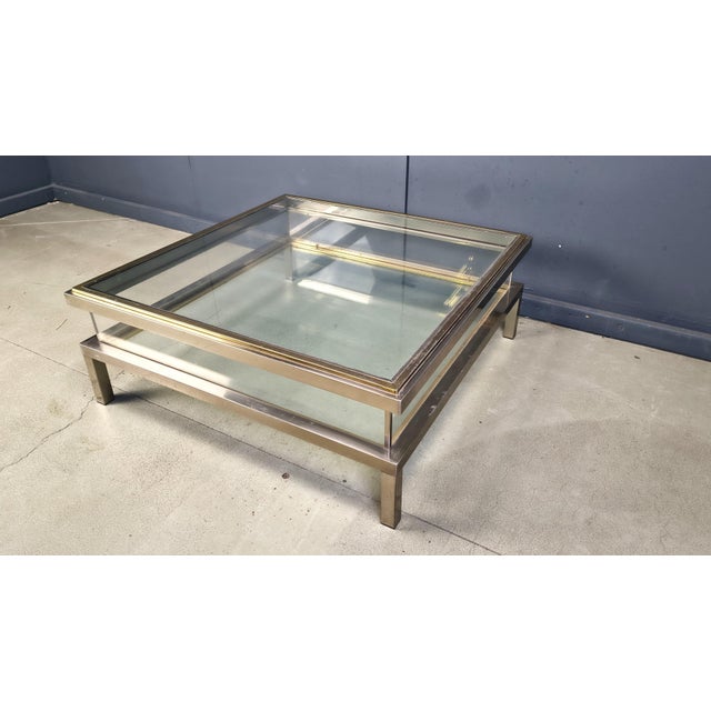 Vintage Sliding Top Coffee, 1970s For Sale - Image 6 of 12