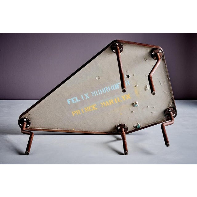 Hand-Crafted Terrazzo Coffee Table by Felix Muhrhofer For Sale - Image 9 of 12