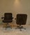 Mid-Century Modern Model KS 172 H Directional Chairs by Karl-Erik Ekselius for Joc Möbel Ab, 1970s, Set of 2 For Sale - Image 3 of 18