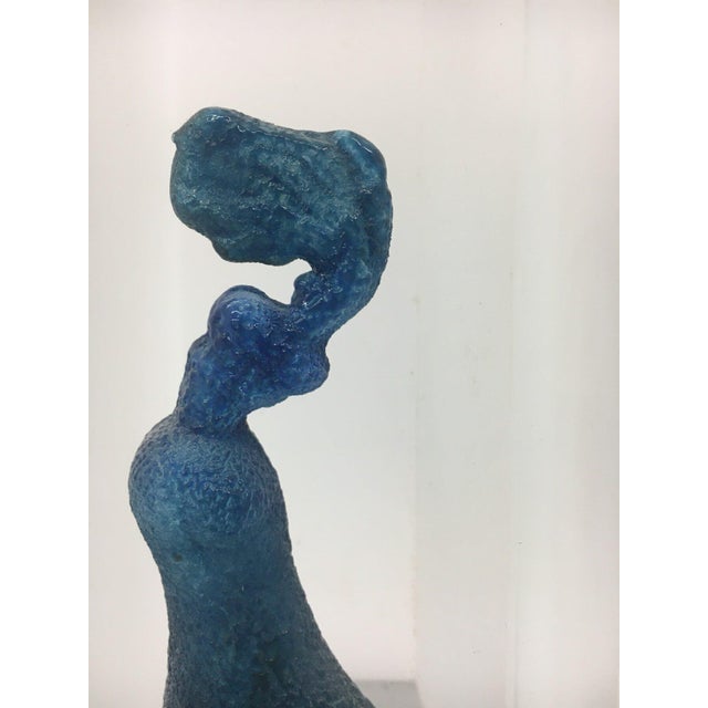 Dimensions: 23,5cmH, 9cm W , 9cm D, 18cm H without stand. Condition: Mint Designer : Kjell Engman Producer: Kosta Boda...