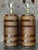 Brown Vintage Boho Glazed Ceramic Band Lamps - a Pair For Sale - Image 8 of 10