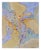 Abstract 1970s "Blue Tides" Abstract Watercolor Painting by Doris Warner For Sale - Image 3 of 5