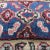 Large Vintage Turkish Handmade Rug Cushion Cover For Sale - Image 10 of 11